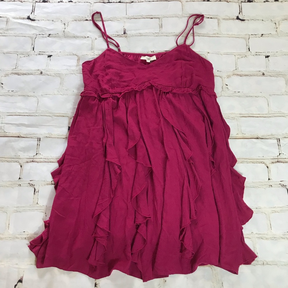 NWT Entro brand ruffle spaghetti strap dress